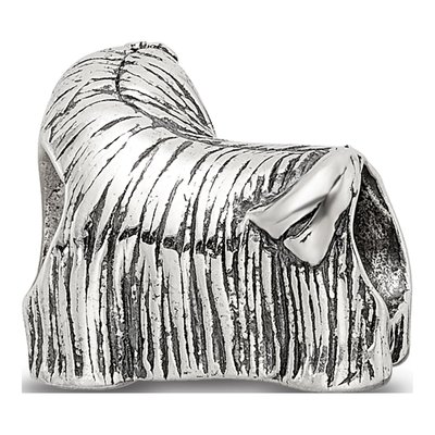 Sterling Silver Maltese Dog Bead – view 7
