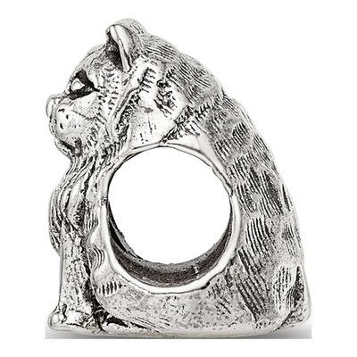 Sterling Silver Birman Cat Bead – view 4