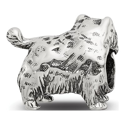 Sterling Silver Persian Cat Bead – view 7
