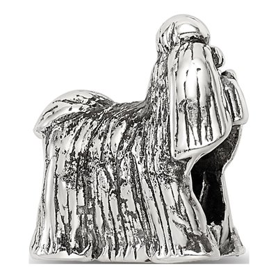 Sterling Silver Shih Tzu Bead – view 7