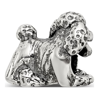 Sterling Silver Poodle Bead – view 7