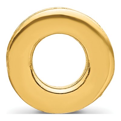 Gold-Plated Sterling Silver Spacer Bead – view 3