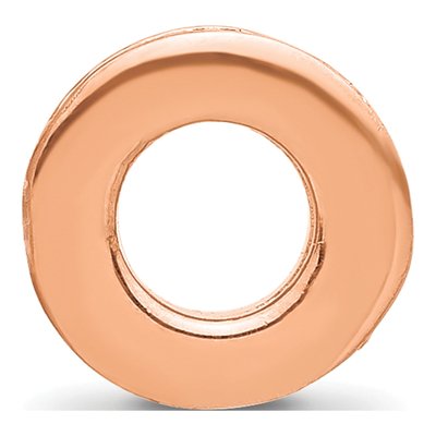 Rose Gold-Plated Sterling Silver Spacer Bead – view 3