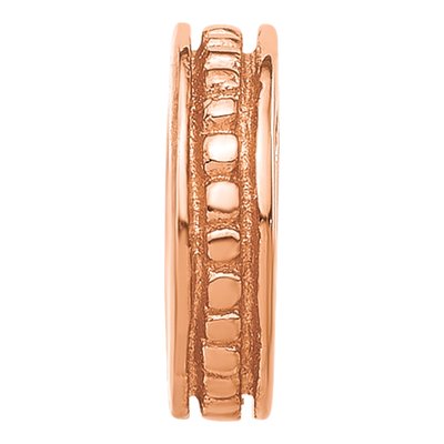 Rose Gold-Plated Sterling Silver Spacer Bead – view 4