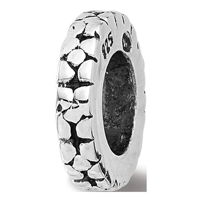 Sterling Silver Floral Spacer Bead