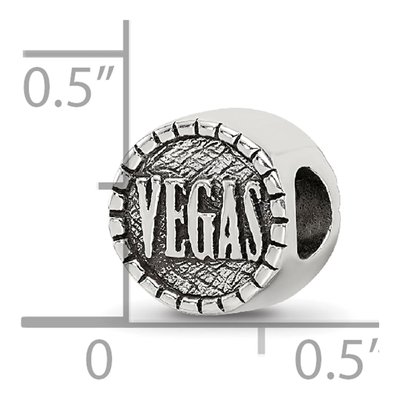 Sterling Silver Vegas Bead – view 8