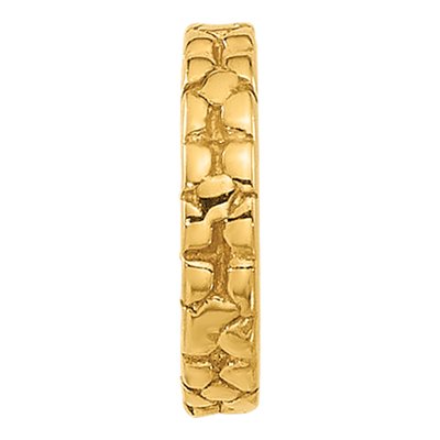 Gold-Plated Sterling Silver Floral Spacer Bead – view 5