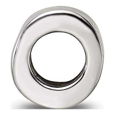 Sterling Silver Wavy Spacer Bead – view 4