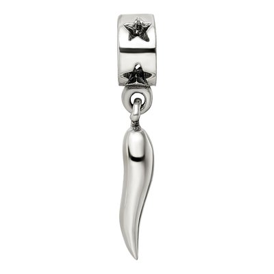 Sterling Silver Horn Dangle Bead – view 6