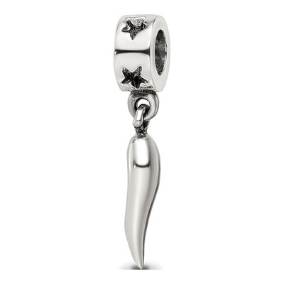 Sterling Silver Horn Dangle Bead