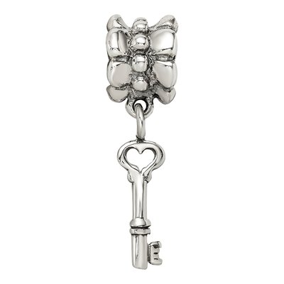Sterling Silver Key Dangle Bead – view 6