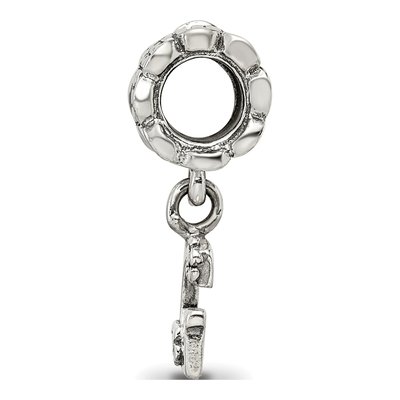 Sterling Silver Letter G Dangle Bead – view 4