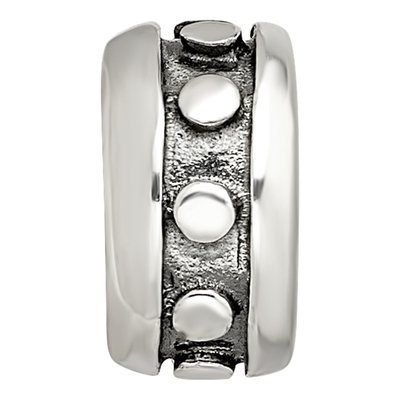 Sterling Silver Stopper Bead – view 5