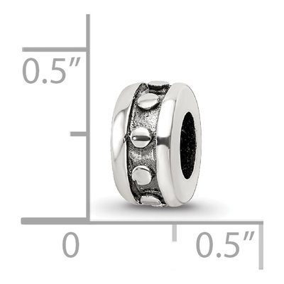 Sterling Silver Stopper Bead – view 6