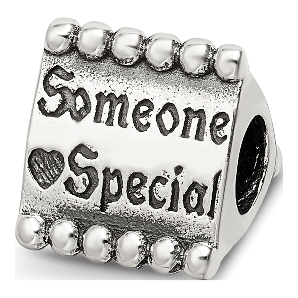 Sterling Silver 'someone Special' Triangle Bead
