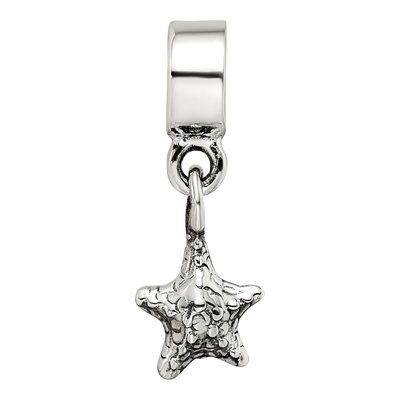 Sterling Silver Kids Star Dangle Bead – view 6