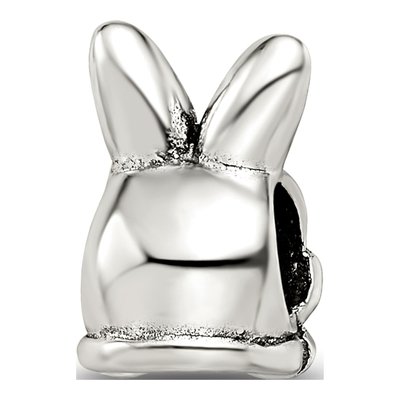 Sterling Silver Easter Bunny Bead – view 8