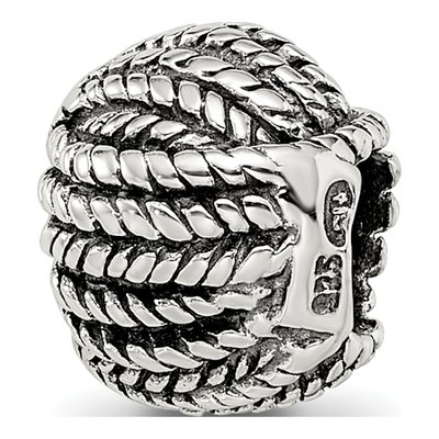 Sterling Silver Ball of Yarn Bead – view 7