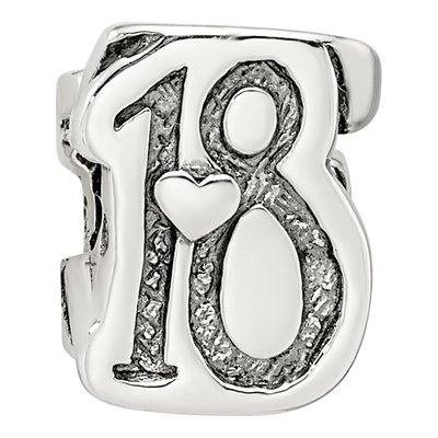 Sterling Silver 'sweet ' Bead – view 5