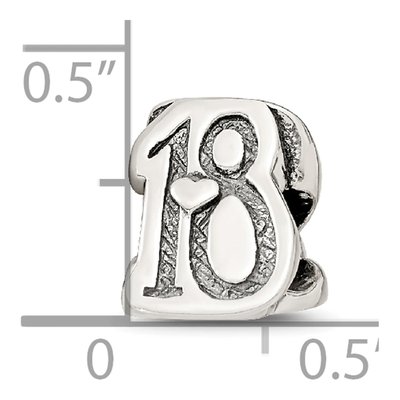 Sterling Silver 'sweet ' Bead – view 6