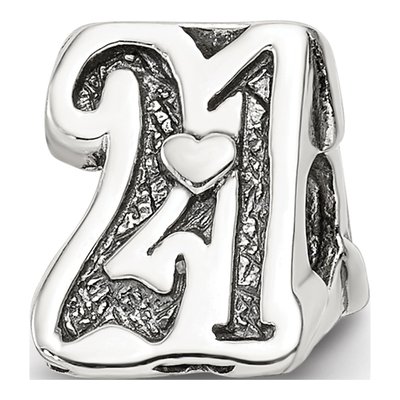 Sterling Silver 'sweet ' Bead