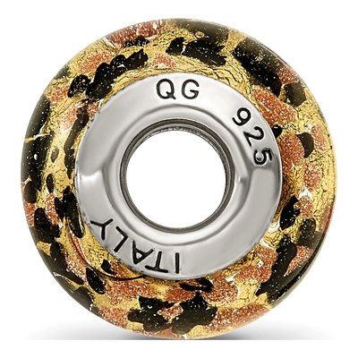 Sterling Silver Murano Glass Bead – view 4