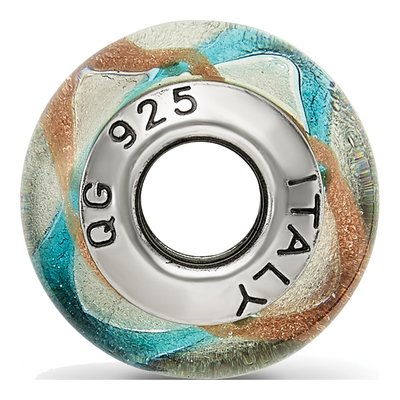Sterling Silver Murano Glass Bead – view 4
