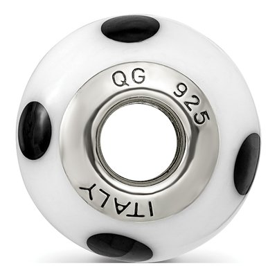 Sterling Silver Murano Glass Bead – view 4