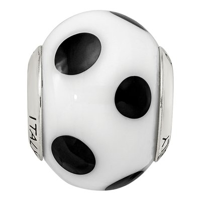 Sterling Silver Murano Glass Bead – view 6