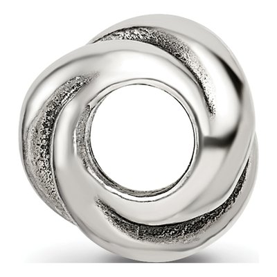 Sterling Silver Wrap Bali Bead – view 4