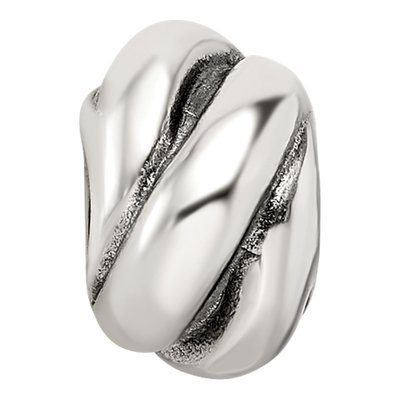 Sterling Silver Wrap Bali Bead – view 5