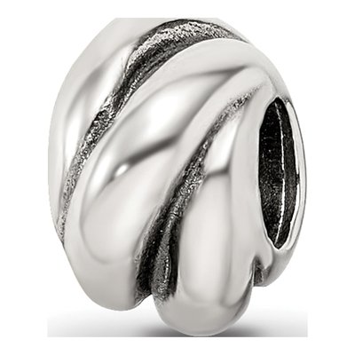 Sterling Silver Wrap Bali Bead