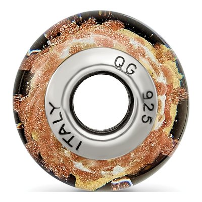 Sterling Silver Murano Glass Bead – view 4