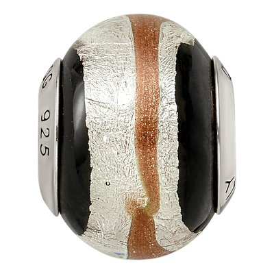 Sterling Silver Murano Glass Bead – view 5