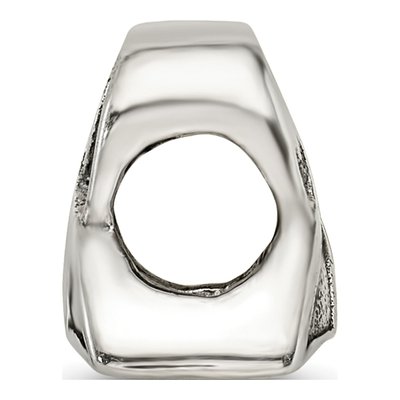 Sterling Silver Awareness Ribbon Bead – view 4