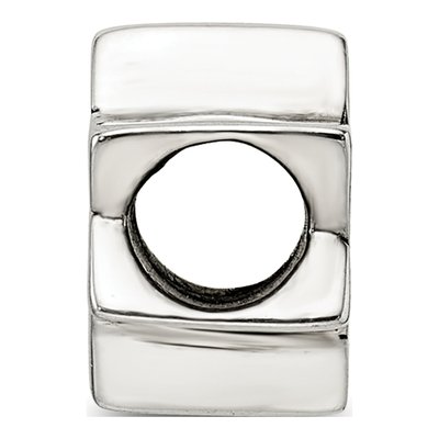 Sterling Silver Star of David Bead – view 4