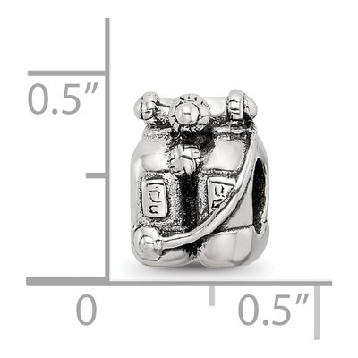 Sterling Silver Scuba Tanks Bead – view 7