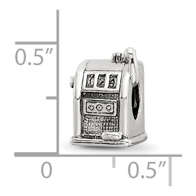 Sterling Silver Slot Machine Bead – view 6