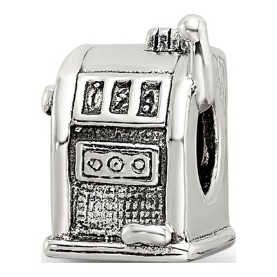 Sterling Silver Slot Machine Bead