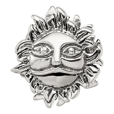Sterling Silver Sun Bead – view 5