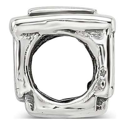 Sterling Silver Streetcar Bead – view 4