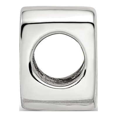 Sterling Silver Numeral Bead – view 4