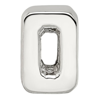 Sterling Silver Numeral Bead – view 5