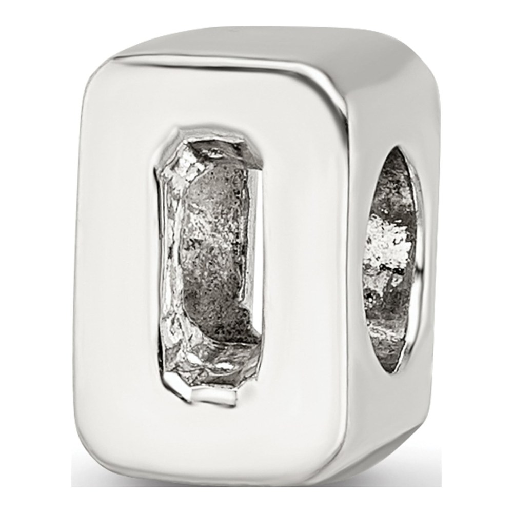 Sterling Silver Numeral Bead