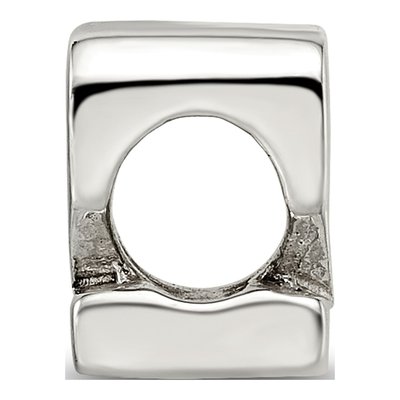 Sterling Silver Number 2 Bead – view 4