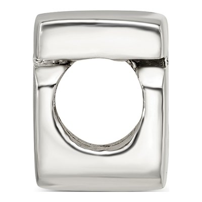 Sterling Silver Numeral Bead – view 4