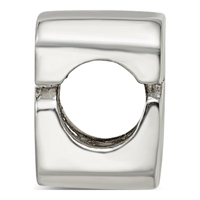 Sterling Silver Number 6 Bead – view 4