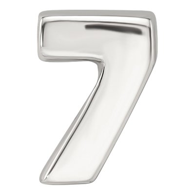 Sterling Silver Number 7 Bead – view 5