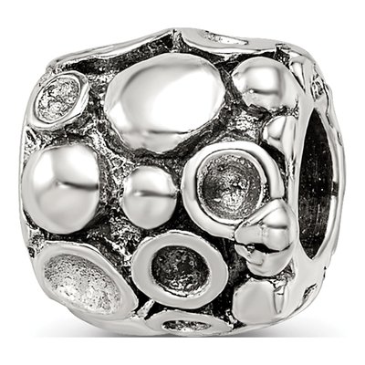 Sterling Silver Bali Dots Bead