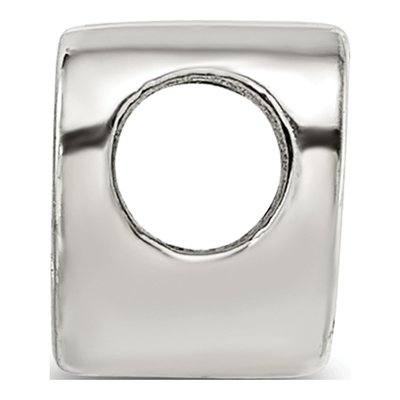 Sterling Silver Kids Heart Cross Bead – view 4
